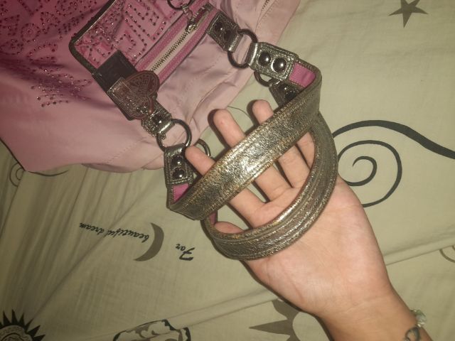 ขาย Coach Poppy Pink Ombre Storypatch Spotlight Rhinestone XL Shoulder Bag Tote

ใบนี้เป็นตัวลิมิเต็ด รูปที่ 13