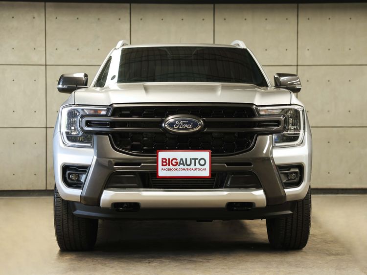 Ford Ranger 2023 2.0 Hi-Rider Wildtrak Pickup ดีเซล ไม่ติดแก๊ส เกียร์อัตโนมัติ บรอนซ์เงิน รูปที่ 3