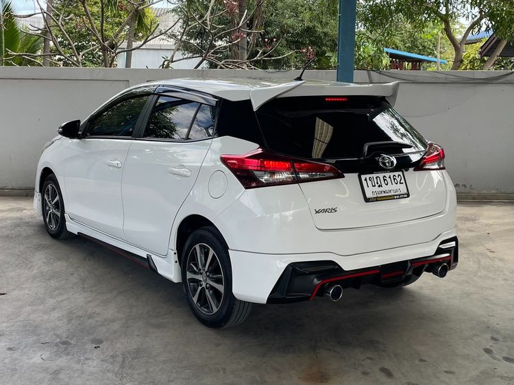 Toyota Yaris 2020 1.2 Mid Sedan เบนซิน ไม่ติดแก๊ส เกียร์อัตโนมัติ ขาว รูปที่ 4