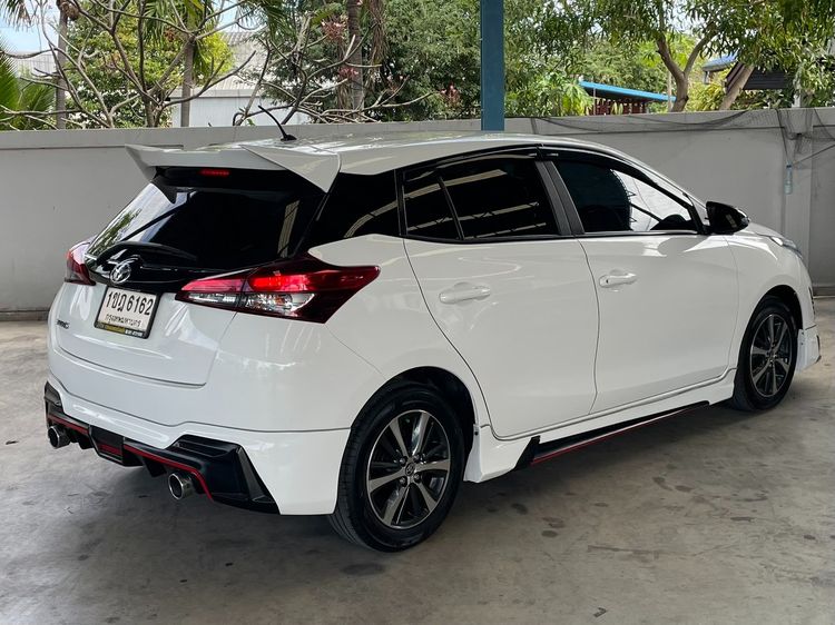 Toyota Yaris 2020 1.2 Mid Sedan เบนซิน ไม่ติดแก๊ส เกียร์อัตโนมัติ ขาว รูปที่ 3