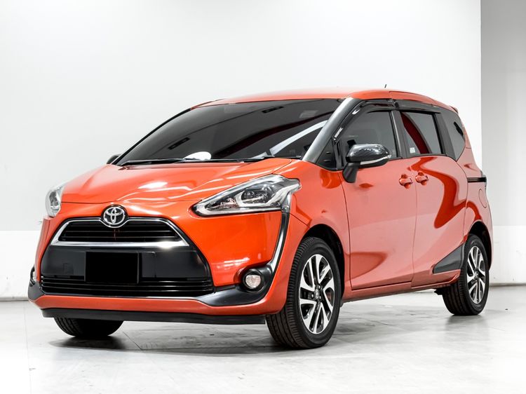 Toyota Sienta 2019 1.5 V Utility-car เบนซิน เกียร์อัตโนมัติ ส้ม