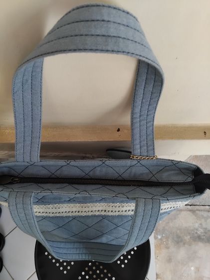 กระเป๋าสะพาย นารายา ผ้ายีนส์ สภาพดี รูปที่ 4