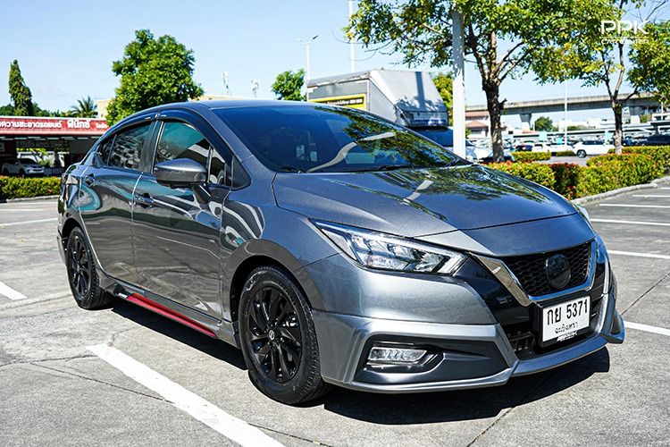 Nissan Almera 2022 1.0 VL Sedan เบนซิน ไม่ติดแก๊ส เกียร์อัตโนมัติ เทา รูปที่ 3