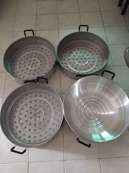 หม้อนึ่ง ตราจระเข้ 4ชั้น เบอร์54 ของใหม่ รูปที่ 3