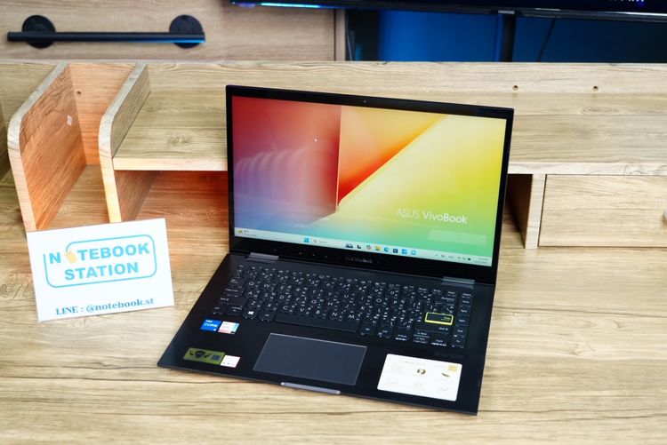 ASUS VIVOBOOK FLIP 14 ทัชสกรีนหมุนจอ i5-1135G7 Ram8 SSD512GB จอ14นิ้ว FHD สเปคดี ทำงานเก่ง ดีไซน์บางเฉียบ กระทัดรัดพกพาสะดวก ขายเพียง 12,990 รูปที่ 4