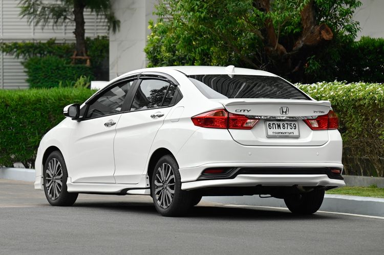 Honda City 2017 1.5 Sv i-VTEC Sedan เบนซิน ไม่ติดแก๊ส เกียร์อัตโนมัติ ขาว รูปที่ 3