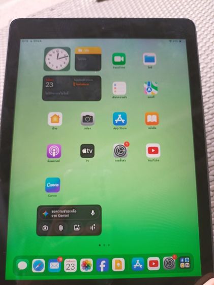 ขาย iPad gen 6 WiFi cellular 32GB สีดำเครื่องสวยไม่มีตำหนิ รูปที่ 2