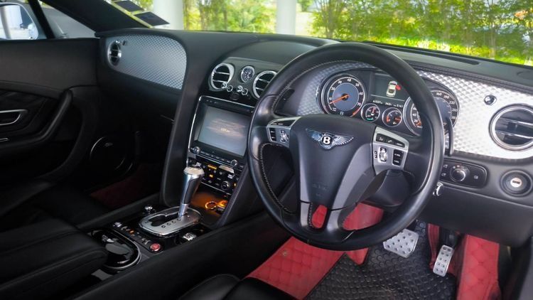 Bentley Continental 2012 6.0 GT 4WD Sedan เบนซิน ไม่ติดแก๊ส เกียร์อัตโนมัติ บรอนซ์เงิน รูปที่ 4
