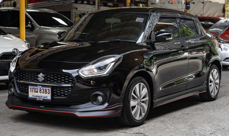 Suzuki Swift 2022 1.2 GLX Sedan เบนซิน ไม่ติดแก๊ส เกียร์อัตโนมัติ ดำ รูปที่ 2