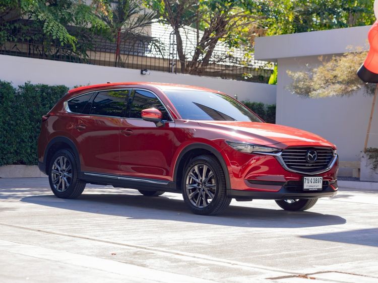 รถ Mazda CX-8 2.5 SP สี แดง