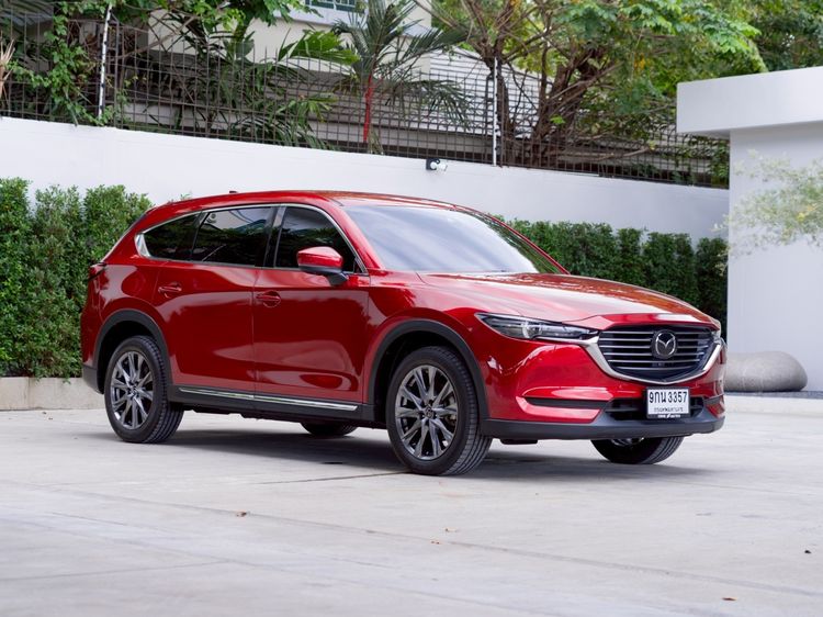 รถ Mazda CX-8 2.5 SP สี แดง