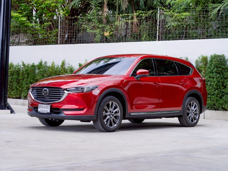 Mazda CX-8 2020 2.5 SP Utility-car เบนซิน ไม่ติดแก๊ส เกียร์อัตโนมัติ แดง รูปที่ 3