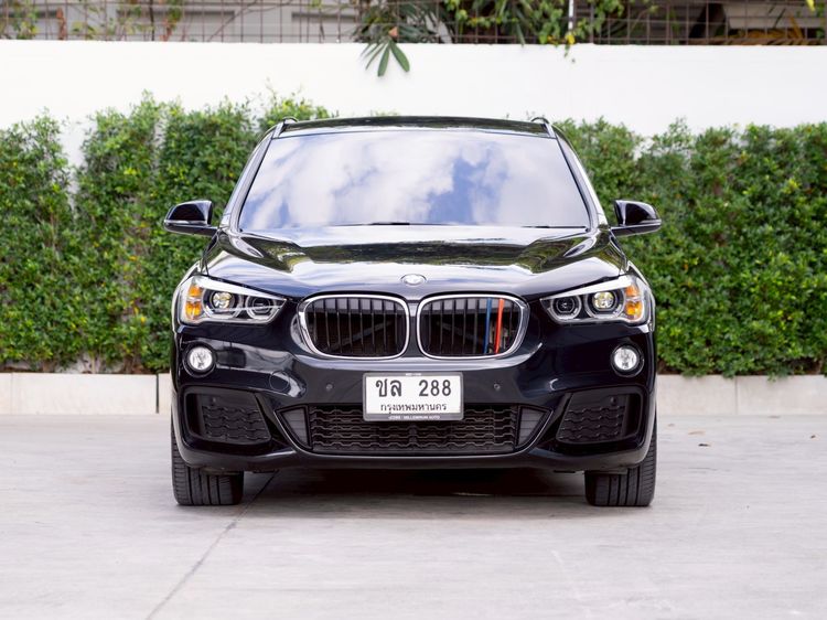 BMW X1 2019 2.0 sDrive20d M Sport Utility-car เบนซิน ไม่ติดแก๊ส เกียร์อัตโนมัติ ดำ รูปที่ 2