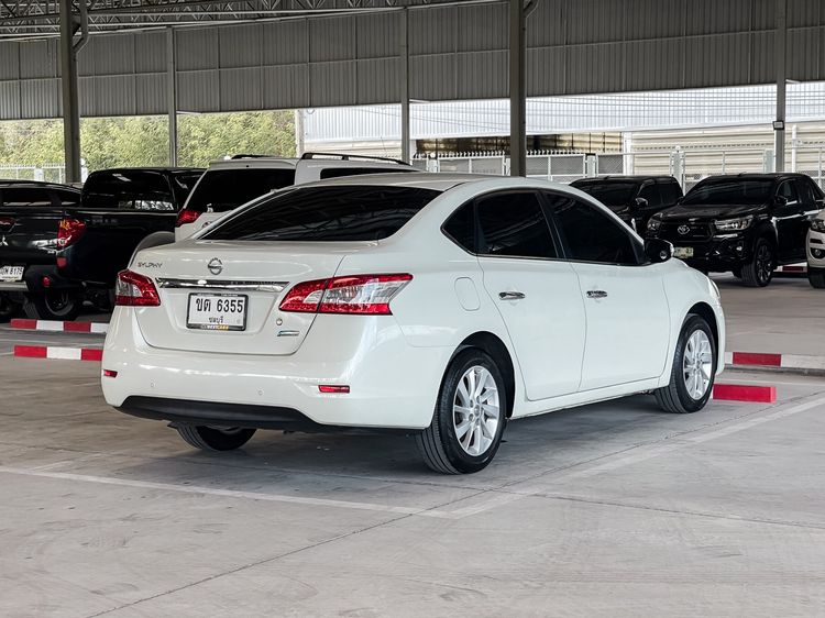 Nissan Sylphy 2013 1.6 V Sedan เบนซิน ไม่ติดแก๊ส เกียร์อัตโนมัติ ขาว รูปที่ 3