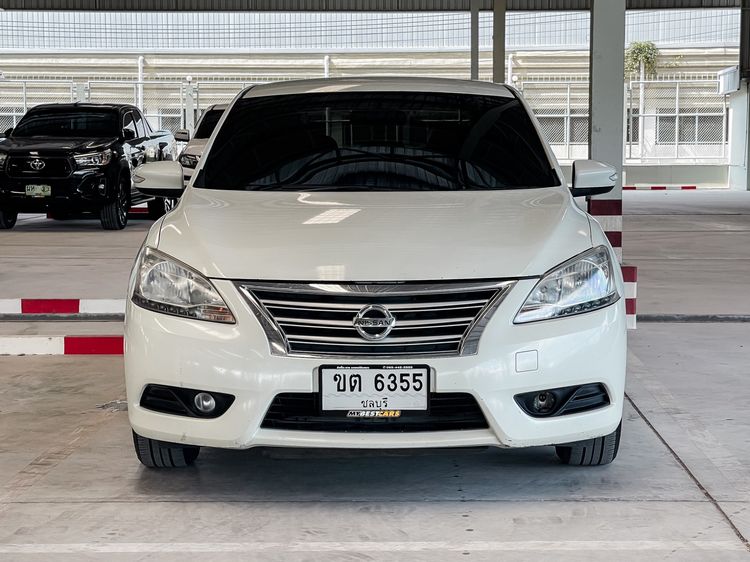 Nissan Sylphy 2013 1.6 V Sedan เบนซิน ไม่ติดแก๊ส เกียร์อัตโนมัติ ขาว รูปที่ 2