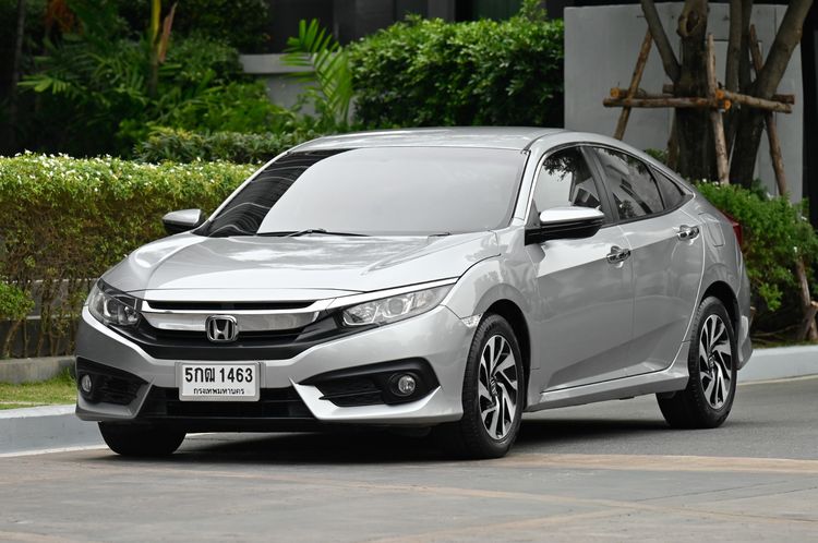 Honda Civic 2016 1.8 EL i-VTEC Sedan เบนซิน ไม่ติดแก๊ส เกียร์อัตโนมัติ เทา