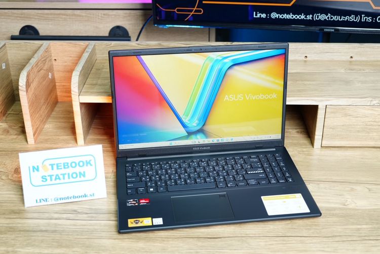 Asus Vivobook Go 15 Ryzen5-7520U Ram16 SSD512 จอ15.6 FHD IPS สเปคดีทำงานเก่ง ดีไซน์เรียบบาง พกพาสะดวก เครื่องมีประกันศูนย์ พร้อมใช้งานเพียง  รูปที่ 3