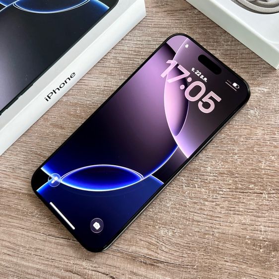 ขายเทิร์น iPhone 16 Pro Max 256 สีดำ แบต 88 สภาพดีเดิมๆ เคสกัดนิดๆ ครบกล่อง รูปที่ 2