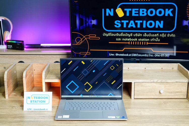 HP 15s i5-1135G7 Ram16 SSD512 จอใหญ่ 15.6 FHD IPS ภาพสวยคมชัด เครื่องประมวลผลไวดีไซน์บางเบาพกพาง่าย ขายเพียง 8,990.- รูปที่ 2