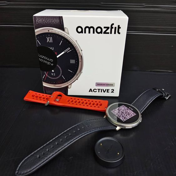 Amazfit Active 2 (Round) สมาร์ทวอทช์ สายหนัง สีดํา สภาพสวย อุปกรณ์ครบ รูปที่ 11