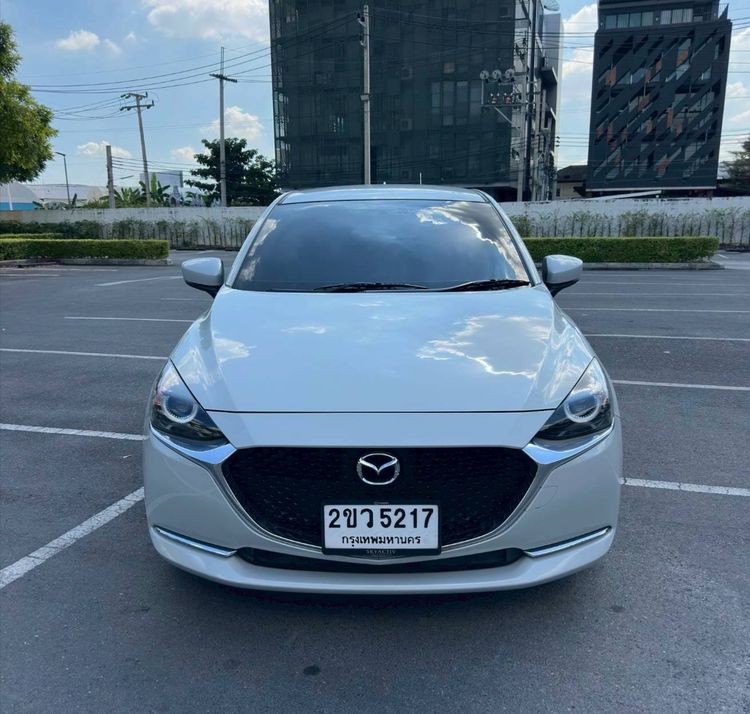 Mazda Mazda 2 2022 1.3 Sports Standard Sedan เบนซิน ไม่ติดแก๊ส เกียร์อัตโนมัติ ขาว รูปที่ 4