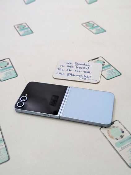 ขาย เทิร์น Samsung Galaxy Z Flip 6 สี Blue 256 GB ศูนย์ไทย อุปกรณ์ครบยกกล่อง เพียง 8,990 บาท เท่านั้น ครับ รูปที่ 3
