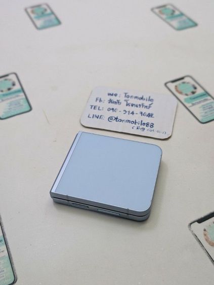 ขาย เทิร์น Samsung Galaxy Z Flip 6 สี Blue 256 GB ศูนย์ไทย อุปกรณ์ครบยกกล่อง เพียง 8,990 บาท เท่านั้น ครับ รูปที่ 5