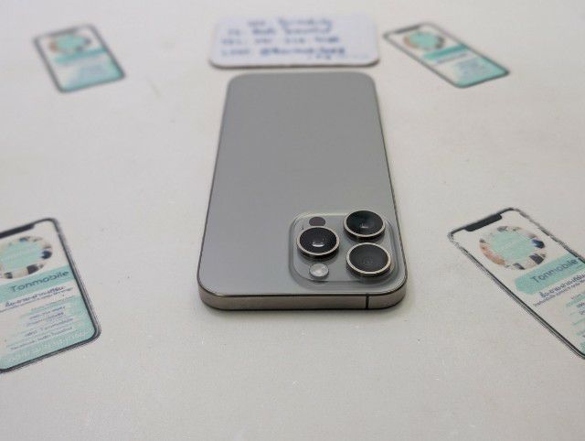 ขาย เทิร์น iPhone 15 Pro Max 256 Natural ศูนย์ไทย สภาพสวย มีตัวเครื่องอย่างเดียว สุขภาพแบต 77 เพียง 20,990 บาท ครับ รูปที่ 6