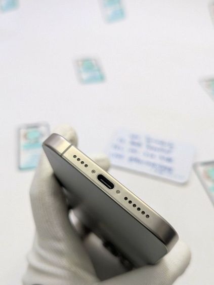 ขาย เทิร์น iPhone 15 Pro Max 256 Natural ศูนย์ไทย สภาพสวย มีตัวเครื่องอย่างเดียว สุขภาพแบต 77 เพียง 20,990 บาท ครับ รูปที่ 9