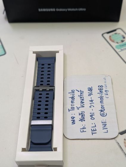 ขาย เทิร์น Samsung Galaxy Watch Ultra 2025 47MM LTE ศูนย์ไทย สภาพใหม่เอี่ยม อุปกรณ์แท้ครบยกกล่อง ประกันยาว 10 เดือน เพียง 10,990 บาท พอครับ  รูปที่ 2