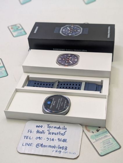 ขาย เทิร์น Samsung Galaxy Watch Ultra 2025 47MM LTE ศูนย์ไทย สภาพใหม่เอี่ยม อุปกรณ์แท้ครบยกกล่อง ประกันยาว 10 เดือน เพียง 10,990 บาท พอครับ 