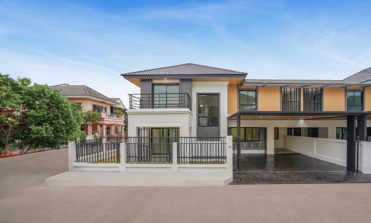 เพชรวัฒนะ เลียบคลองประปา เชื่อมต่อทุกความสะดวก แจ้งวัฒนะ-ศรีสมาน-สรงประภา ใกล้ทางด่วน บ้านเดี่ยว 50 ตร.ว. หลังมุม แต่งครบพร้อมอยู่