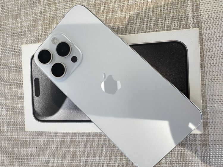 iPhone 15 Pro Max 256 สีขาว ผ่อนได้ รูปที่ 8