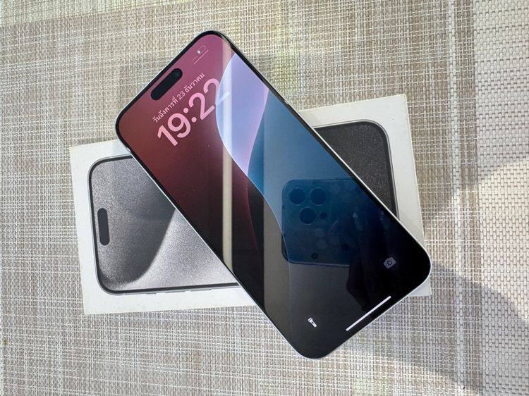 iPhone 15 Pro Max 256 สีขาว ผ่อนได้ รูปที่ 3