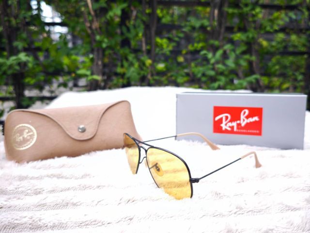 แว่นกันแดด Ray-Ban RB3025 Aviator ของแท้ เลนส์สีเหลือง  รูปที่ 2