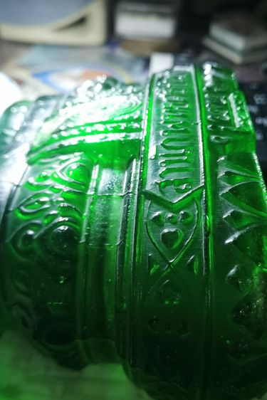 พระบูชาแก้วมรกต บล๊อก Japan พิธีใหญ่ ปี2500 25 ศตวรรษ ฐาน 5 นิ้ว เนื้อแก้วเขียวสดใส ไม่แต่ บิ่น ร้าว สวยสะสมแบบนี้ นาน นานเจอ พระบ้านแท้ครับ รูปที่ 10