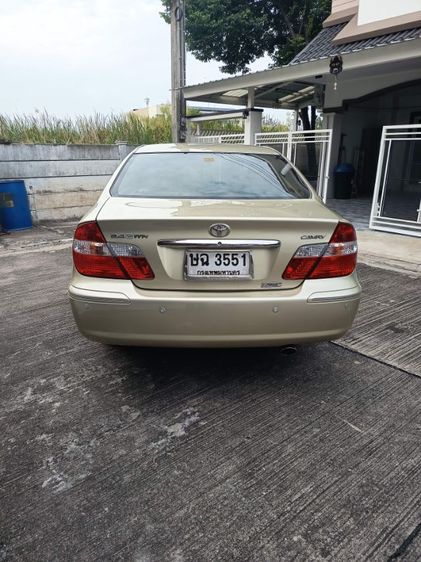 Toyota Camry 2003 2.4 Q Sedan เบนซิน ไม่ติดแก๊ส เกียร์อัตโนมัติ บรอนซ์ทอง รูปที่ 3