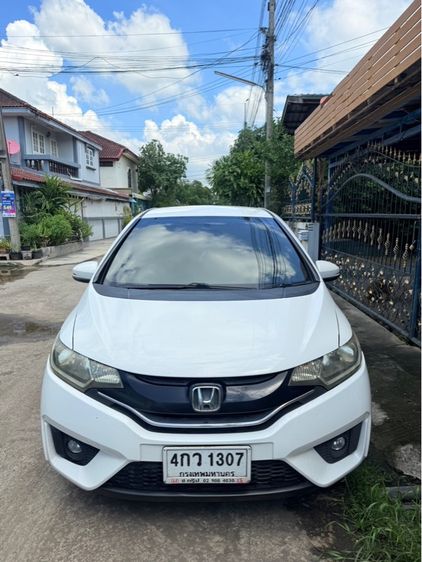 Honda Jazz 2015 1.5 SV i-VTEC เบนซิน ขาว รูปที่ 2