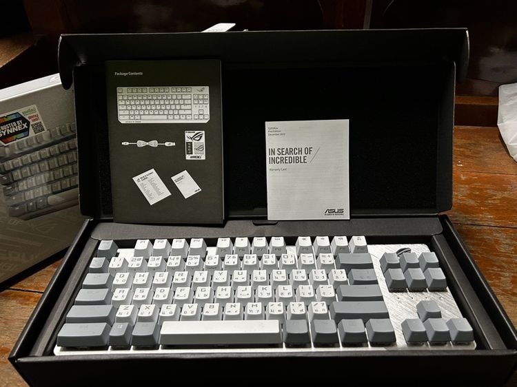 Asus ROG mechanical keyboard gaming สภาพมือ1 รูปที่ 2