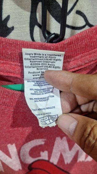 เสื้อ angry birds 