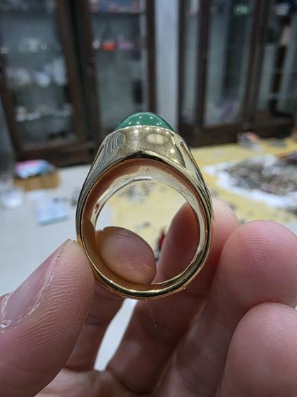 แหวนหัวหยก เก่าเก็บ สวยหายาก เดิมๆ รุ่นเก่า ขายตามสภาพ น่าสะสมหนักๆ พร้อมส่งครับพี่ๆ รูปที่ 4