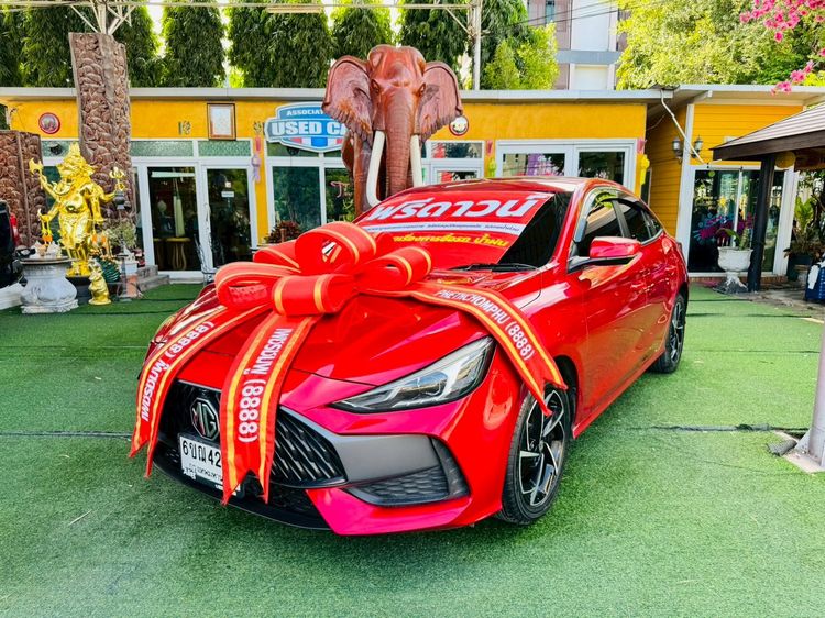 MG MG5 2025 1.5 X Sedan เบนซิน ไม่ติดแก๊ส เกียร์อัตโนมัติ แดง รูปที่ 3