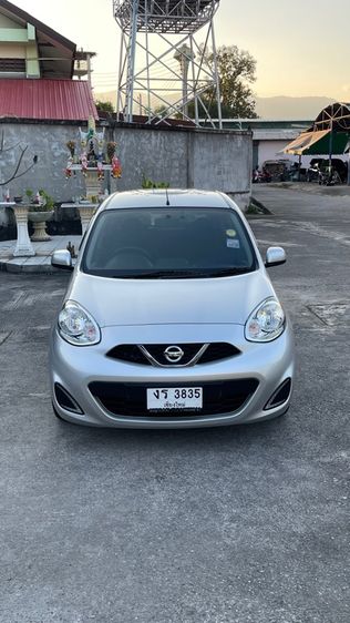 Nissan March 2019 1.2 E Sedan เบนซิน ไม่ติดแก๊ส เกียร์อัตโนมัติ บรอนซ์เงิน รูปที่ 3