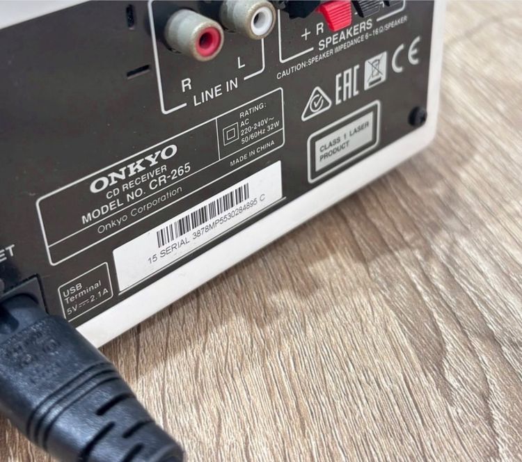 ONKYO CR-265 ชุดลำโพง มีบลูทูธด้วย  รูปที่ 9