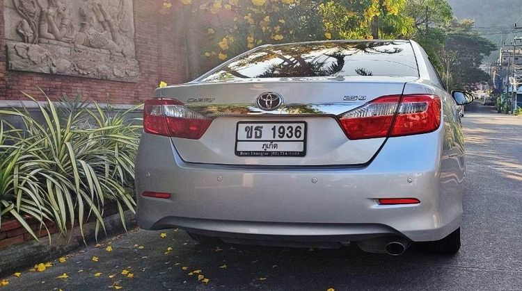Toyota Camry 2013 2.5 G Sedan เบนซิน ไม่ติดแก๊ส เกียร์อัตโนมัติ บรอนซ์เงิน รูปที่ 2