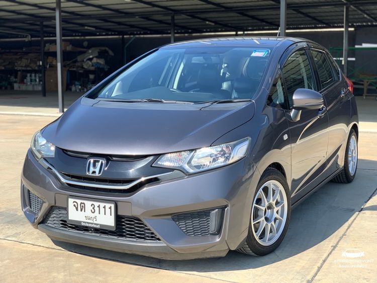 Honda Jazz 2014 1.5 V Plus i-VTEC Sedan เบนซิน เกียร์อัตโนมัติ เทา รูปที่ 4