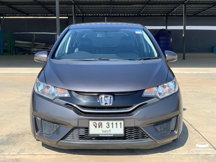 Honda Jazz 2014 1.5 V Plus i-VTEC Sedan เบนซิน เกียร์อัตโนมัติ เทา รูปที่ 3