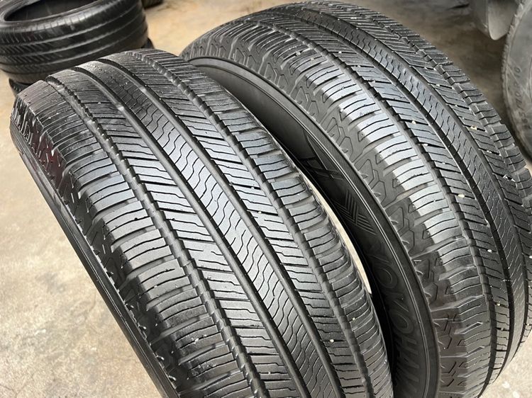 ยาง Yokohama Geolandar CV 225 65 17 คู่ 1200 บาท ดอกเต็ม รูปที่ 4