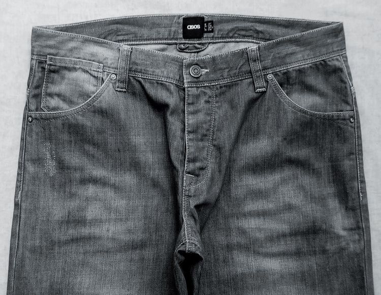 ยีนส์ asos ขัดฟอกสี แต่งเซอร์เดิม รูปที่ 4