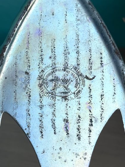 เตารีด เหล็ก ม้าบิน โบราณ เก่าสะสม รูปที่ 9